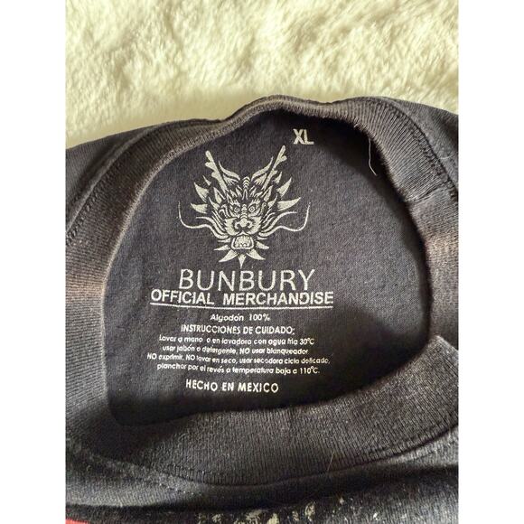 BUNBURY OFFICIAL 2016 TOUR TSHIRT SIZE XL - Picture 3 of 7